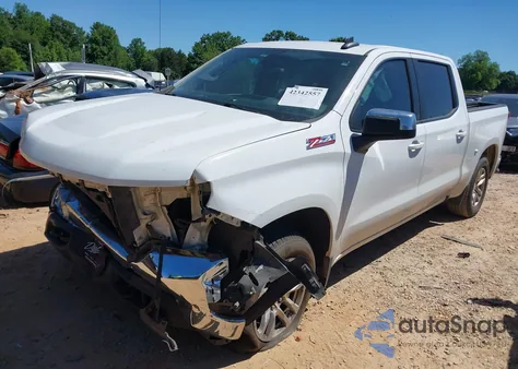 2021 Chevrolet Silverado 1500 4Wd Short Bed Lt из США, поврежденный, VIN 3GCUYDED2MG226930